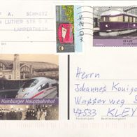 450) 100 Jahre Hamburger Hauptbahnhof Fliegender Hamburger 45 + 20 Wohlfahrtspflege