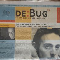 DeBug Magazin 21 - 1999 - Elektronische Lebensaspekte