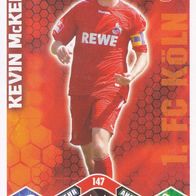 1. FC Köln Topps Match Attax Trading Card 2010 Kevin McKenna Nr.147