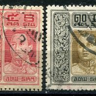 As00066 Thailand gestempelt o, Michel 119 + 121-23, 6,30 M€, (2015)