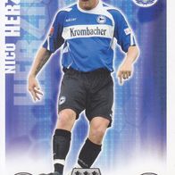 Arminia Bielefeld Topps Match Attax Trading Card 2008 Nico Herzig Nr.23