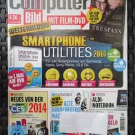 Zeitschrift "Computer Bild " mit Original Film-DVD Nr. 3/2014 PC Handy Zeitung