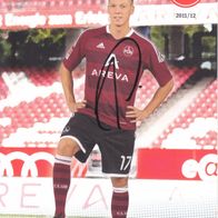 1. FC Nürnberg Autogrammkarte 2011 Mike Frantz