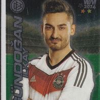 Ferrero duplo Sticker Fußball WM 2014 Nr. 28 Ilkay Gündogan Portrait Sammelbild