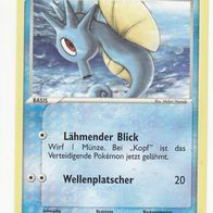 Pokémon Pokemon Karte 58/97 Seeper deutsch Lähmender Blick Wellenplatscher