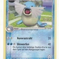 Pokémon Karte deutsch 31/95 Team Aqua Seejong Aurorastrahle Umwerfen 2005