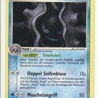 Pokémon Pokemon Karte deutsch Austos 20/112 Doppel Seifenblase Muschelangriff 2004