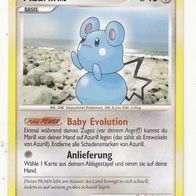 Pokémon Pokemon Karte 69/130 deutsch Azurill LV.6 Baby Evolution Anlieferung 2007