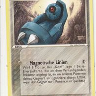Pokémon Pokemon Karte 45/108 deutsch Tanhel Magnetische Linien 2007