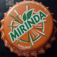 Mirinda Orangen-Limonade Limo Kronkorken Faisalabad Kronenkorken neu in unbenutzt