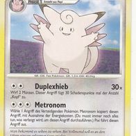 Pokémon Pokemon Karte deutsch 22/130 Pixi LV.37 Duplexhieb Metronom 2007