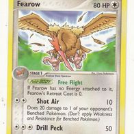 Pokémon Pokemon Karte englisch 24/112 Fearow Shot Air Drill Peck 2004