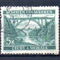 Böhmen u. Mähren Nr. 57 - 1 gestempelt (972)