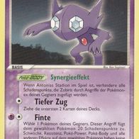 Pokémon Pokemon Karte deutsch 23/108 Zobiris Tiefer Zug Finte 2007