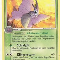 Pokémon Pokemon Karte deutsch 49/112 Omot Schlafgift Klingensturm 2004