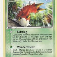 Pokémon Pokemon Karte deutsch 82/107 Waumpel Aufstieg Wunderessenz 2005