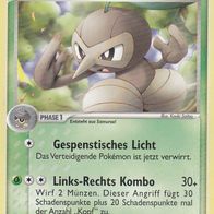 Pokémon Pokemon Karte deutsch 43/107 Blanas Gespenstisches Licht Links-Rechts Kombo