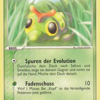 Pokémon Pokemon Karte deutsch 56/112 Raupy Spuren der Evolution Fadenschuss 2004