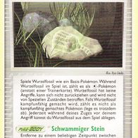 Pokémon Pokemon Karte deutsch 80/92 Trainer Wurzelfossil Schwammiger Stein 2006