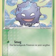 Pokémon Pokemon Karte deutsch 62/107 Smogon Smog 2005
