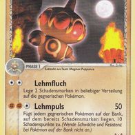 Pokémon Pokemon Karte deutsch 33/95 Lepumentas Lehmfluch Lehmpuls 2005