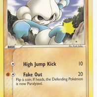 Pokémon Pokemon Karte englisch 55/106 Meditite High Jump Kick Fake Out 2005