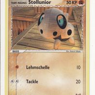 Pokémon Pokemon Karte deutsch 58/95 Stollunior Lehmschelle Tackle 2005 Non Holo