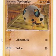 Pokémon Pokemon Karte deutsch 58/95 Stollunior Lehmschelle Tackle 2005 Reverse Holo