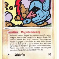 Pokémon Pokemon Karte deutsch 42/107 Nasgnet Magnetumpolung Schärfer 2005