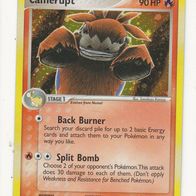Pokémon Pokemon Karte englisch 4/107 Camerupt Back Burner Split Bomb 2005 Holo