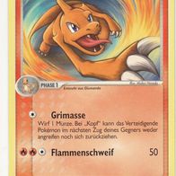 Pokémon Pokemon Karte deutsch 28/108 Glutexo Grimasse Flammenschweif 2007