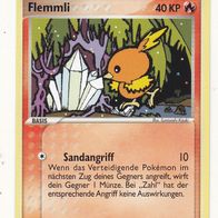 Pokémon Pokemon Karte deutsch 66/100 Flemmli Sandangriff 2006