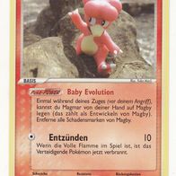 Pokémon Pokemon Karte deutsch 58/92 Magby Baby Evolution Entzünden 2006