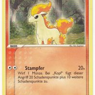 Pokémon Pokemon Karte deutsch 76/112 Ponita Stampfer 2004