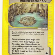 Pokémon Pokemon Karte deutsch 141/144 Trainer Stadion-Karte Unterirdischer See 2003