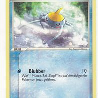 Pokémon Pokemon Karte deutsch 14/17 Gehweiher Blubber 2004