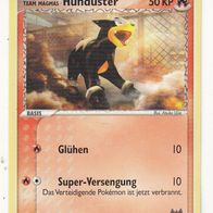 Pokémon Pokemon Karte deutsch 62/95 Hunduster Glühen Super-Versengung 2005