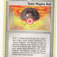 Pokémon Pokemon Karte deutsch 80/95 Trainer Team Magma Ball 2005