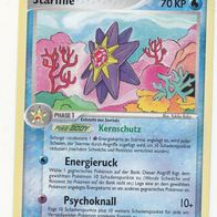 Pokémon Pokemon Karte deutsch 48/107 Starmie Kernschutz Energieruck Psychoknall 2005
