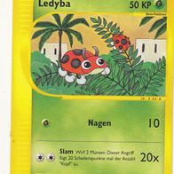 Pokémon Pokemon Karte deutsch 73/144 Ledyba Nagen Slam 2003
