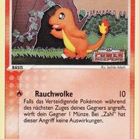 Pokemon Karte deutsch 48/108 Glumanda Rauchwolke EX Power Keepers Holo 2007