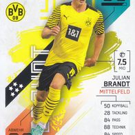 Borussia Dortmund Topps Match Attax Trading Card 2021 Julian Brandt Nr. 118