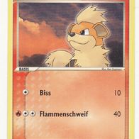 Pokemon Karte 64/112 deutsch Non Holo Fukano Biss Flammenschweif 2004