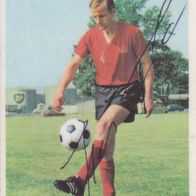 1. FC Nürnberg Bergmann Trading Card 1967 Karl-Heinz Ferschl Nr.213 mit Autogramm