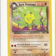 Pokemon Karte 43/82 englisch Non Holo Dark Primeape Frenzied Attack Frenzy
