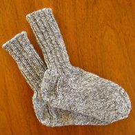 Kindersocken, Socken, handgestrickt, Fußlänge ca. 15,5 cm