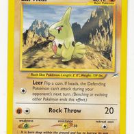 Pokemon Karte 70/105 englisch Non Holo Larvitar Leer Rock Throw 1995-2000