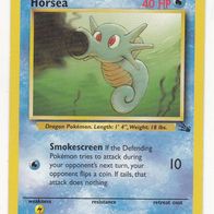 Pokemon Karte 49/62 englisch Non Holo Horsea Smokescreen 1999