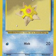 Pokemon Karte 65/102 deutsch Non Holo Sterndu Hieb 1999