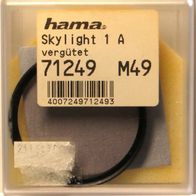 Hama Hoya Filter Skylight 1 A M49 - M 49, 71249